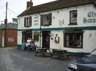 The Three Horseshoes Drayton Parslow Exteriör bild